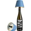 sompex Top 2.0 Blu RGBW-Akku-Flaschenleuchte