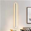 OMGPFR Moderno Interno Lampada da parete a strisce LED 30W Lampada a muro 3 luci colorate Applique da parete per Soggiorno Camera da letto Cucina Corridoio Comodino Illuminazione, Bianco 60CM