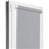 Estika Tenda a rullo oscurante senza forare - 50 x 120 cm - Grigio - per interni, per finestre, tessuto in 6 colori, garantisce privacy, protezione solare