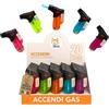 AKITAInk Set 20 Accendigas Ricaricabili Antivento AkitaInk - Accendini da Tempesta a Fiamma Regolabile per Cucina, Campeggio e Barbecue, Ideali per Fornelli e Grill (Senza Gas Butano)