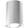 BRILONER Leuchten - Plafoniera a LED GU10, con riflettore orientabile, 400 lumen, 3.000 kelvin, Ø 8 cm, 5 W, colore: Argento