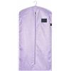 WPWSDWMX Borse Porta Abiti Antipolvere in Tessuto Oxford Traspirante, Copriabiti con Cerniera Resistente e Finestra Trasparente, Custodie Riutilizzabili e Lavabili per Cappotti Lunghi(Purple,130cm/51in)