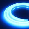 XUNATA Striscia LED COB Flessibile Neon, 220V con Alimentatore, Alta luminosità 288 LED/m, IP65 impermeabile, Nastri LED per Decorazione Casa, Bar, Camera da Letto (1m, Blu Ghiaccio)
