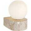 NOCHX Giapponese Wabi Sabi Stile Lampada da Parete G9 Giallo Grotta Pietra da Parete Luce Creativa Crema Stile Applique da Parete Adatto per Soggiorno Corridoio Camera da Letto Fianco Letto