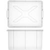 Giganplast 6439 Cassetta Box con Coperchio, Polipropilene, 47 x 39 x 25 cm