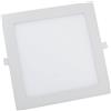 prodigital PANNELLO FARETTO FARO QUADRATO A LED AD INCASSO A MOLLA LUCE CALDA 18W 22,5 CM
