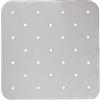 Sicignano Casalinghi Ingrosso Casalinghi Sicignano | Tappeto per Doccia in Gomma Antiscivolo Bianco 54x54 cm Quadrato Sensibile alla Pelle, con Sospensione, Resistente alla Muffa, Ideale per Bimbi e Anziani, Made in Italy