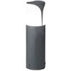 Gea Led Lampioncino Esterno Gea Led Stele Ges730 E27 Led Ip44 H30 Alluminio Antracite Lampada Terra Moderna Segnapasso