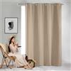 GAIFNAG Tende Oscuranti Termiche Morbide 270 x 160 cm Termiche Isolanti, Tende Coprente e Moderne Tende Cucina con Tasca per Matrimoni, Ristorante, Cachi