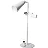 BRANDANI Lampada da tavolo torcia clip e da parete Led Mood 4 in 1 bianca 12 x h 47,5 cm