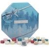 YANKEE CANDLE Calendario dell'Avvento Yankee Candle 2023 Wreath, Set regalo di 24 candele profumate e 1 porta tea light, Collezione Bright Lights
