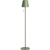 LEDKIA LIGHTING Lampada da Terra Solare per Esterni LED 3W Banate Verde Celadon per Sale, Soggiorno, Cucina, Camera