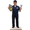 Kartoflak Caricatura Personalizzata da Foto su Legno - Statuetta Sagomata Personalizzata effetto Stile 3D con Accessori e Oggetti - Regalo Originale per Uomo, Donna e Coppia