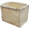 Generic Sacco di Ricambio per Carrello della Biancheria - Borsa in Tela Rimovibile da 400L per Cesto della Biancheria a Rotolamento, Ideale per Camere d'Hotel