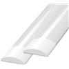 Ledvion - 2 pezzi, Plafoniera led soffitto, 60cm, ip20, 15W, 2400 Lumen, 6500K, Accoppiabile, Plafoniera Garage, Neon led, lampada da laboratorio, lampada da cantina