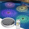 Kovalmax® Lampada led rgb pannello solare illuminazione luce galleggiante per piscina ip67