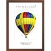 PrimeLuxe Cornice per foto in legno 60 x 90 cm (dimensioni dell'immagine) in wengè marrone | Colore e dimensione selezionabili | Cornice per poster | Puzzle | Foto collage | PRODUZIONE TEDESCA