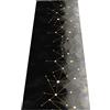 Siunwdiy Tappeto cucina nero passatoia cucina antiscivolo lavabile tappeto ingresso interno moderno tappeto cucina 2 metri tappeti per cucina lunghi (120x200cm, Giallo)