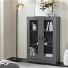 lux.pro Lampada da Terra Piantana con Stelo Diritto e Paralume Circolare Piatto con Luce Diretta Lampada in Metallo Altezza 156 cm Nero/color Oro