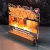 PV Grafik Regalo Festa dei Nonni Targa con Foto Festa dei Nonni, Regalo Festa dei Nonni Personalizzato, targa in plexiglass idea regalo con foto. Incluso scatola e lettera auguri (Base Led Nonno)