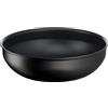 Tefal Ingenio Unlimited, wok da 26 cm, impilabile, manico rimovibile, poco ingombrante, antiaderente, a induzione, nero, L7637732