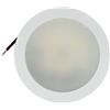 LEDLUX Mini Faretto Led Da Incasso Rotondo, 5W AC/DC 12V DC 24V, Foro 60mm Dimmerabile PWM (Bianco, 6000K)