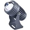DUOAZJL Luci Paesaggistiche - Faretto LED, Lampada da parete per esterni con fascio luminoso a LED AC 220V, faretto a fascio stretto impermeabile Ip67, staffa regolabile a 180° luce da terra(Yellow,10W)