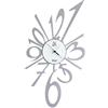 Arti & Mestieri Big Bang - Orologio da Parete di Design 100% Made in Italy - in Ferro, 31 x 55 cm - Alluminio