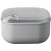 OMADA Contenitore Ermetico per Alimenti 2L Dimensioni 19,5x19,5xH10,5 cm | Porta Pranzo con Coperchio Trasparente, Idoneo a Frigo e Lavabile in Lavastoviglie, Chiusura Ermetica, Collezione Pull Box