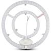 HEIBTENY Fonte di luce da soffitto, 12 W-72 W, rotonda, lampada da soffitto, modulo LED 2835 per SMD, modulo per stoppino (72 W, SINGLE COLOR), 1104461236