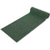 Casatessile Tappeto passatoia corsia Cucina Ingresso Oscar Largo 50 cm. Materiale Antisfilo e Fondo in Gomma Antiscivolo - Verde, 240 cm.