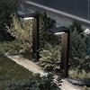 Partenopea® Lampada Solare Giardino a Picchetto piccolo lampioncino luce da segnapasso per viali sentieri giardino con Pannello impermeabile (Luce bianca fredda 6500K)