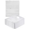 A2ZWORLD 6 Pezzi Sacchetti Sottovuoto Vestiti, Buste Sacchi Sottovuoto Trasparente Per Vestiti Piumone (70X110cm)