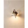 Generico APPLIQUE CLASSICO RUSTICO IN CERAMICA SICILIANA 1 LUCE COLL. FIORE