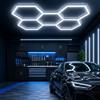 rivestiiltuogarage Hitek Led nido d'ape DESIGN esagonali car DETAILING OFFICINA AUTOLAVAGGIO CARROZZERIA GOMMISTA UFFICIO ROMBO LUCIDATURA AUTO BARBER SHOP (1.68X2.38)