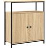 vidaXL Credenza Rovere Sonoma 70x30x80 cm Legno ingegnerizzato