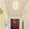 TZSMUM LED Pannello Plafoniera 3000K/4000K/6000K Ferro Lampada da Soffitto Moderna Tre Temperature di Colore Plafoniere Decorazione Plafoniera Soggiorno Camera da Letto Balcone (Bianco Luce Neutra,150cm)