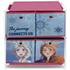 ARDITEX meuble Avec 4 Conteneurs Textiles 53x30x60cm - La Reine des Neiges II