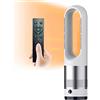SABYDICAR Ventilatore a torre caldo e freddo con telecomando, ventilatore senza pale, ventola da 1400 W, 8 velocità, timer 8H, display LED, ventola di circolazione dell'aria oscillante a 80° per casa, ufficio