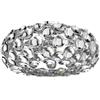 Lindby Plafoniera reza - Design - Acciaio,Plastico - Cromo - Tondo Max. 3 x 40