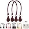 Generico Sostituzione Manici per Borsa da Spiaggia, Classic O Bag Manici Lunghi Ricambio Maniglia Corda, Manici per Borse Uncinetto, Manici Borsa O Bag Accessori per Fai da Te Donna