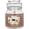 KOTARBAU® Candela profumata in un bicchiere con coperchio caffè, idea regalo, aromaterapia, candele decorative, durata fino a 28 ore