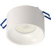 EDO Faretto da Incasso per Cartongesso ZAMA White S Rotondo - Ø85*50mm, Plafoniera Soffitto Faretto Alluminio in Bianco, Spot a Soffitto, Apparecchio da incasso per Cameretta, Cucina, Soggiorno