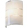 Lindby Applique dimmerabile (Moderno) colore Bianco, in Vetro ad es. Soggiorno & Sala da pranzo applique