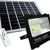 MF artSHOP Faretto LED 400W Solare da Esterno con Telecomando, Pannello Fotovoltaico, Lampada IP67 Impermeabile, 120 LED SMD2835, Materiale ABS e Acrilico, Controllo Intelligente