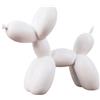 YOYUMI Scultura Cane Palloncino, Ornamenti Decorativi in Resina, Adatto per decorare soggiorni camere da letto e uffici, (Bianco 8.7Inch)