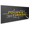 islandburner Quadro moderno Il pensiero positivo motivazione Illustrazione Stampa su tela - Quadro x poltrone salotto cucina mobili ufficio casa - fotografica formato XXL