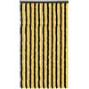 Arsvita, Tenda in ratina, Poliestere, Unistreifen Schwarz - Gelb, 90 x 200 cm