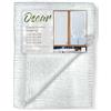 Tex family COPPIA TENDINA VETRO MODERNA LARGA 45 o 70 o 90 OSCAR BIANCO - COPPIA (2 TELI) CM. 45X240