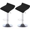 SDNAM Stampato Coprisedile per Sedia da Cucina da Bar Senza Schienale 4/2/1 Pezzi, Quadrato Elasticizzato Fodera per Sgabello da Bar(#5,2PCS)
